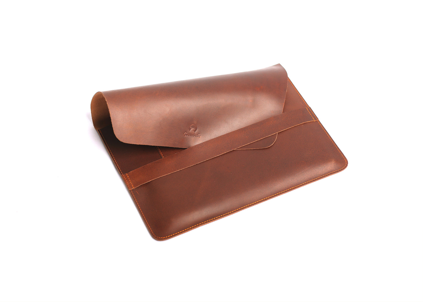 Laptop Leather Sleeve |Brown Color|
