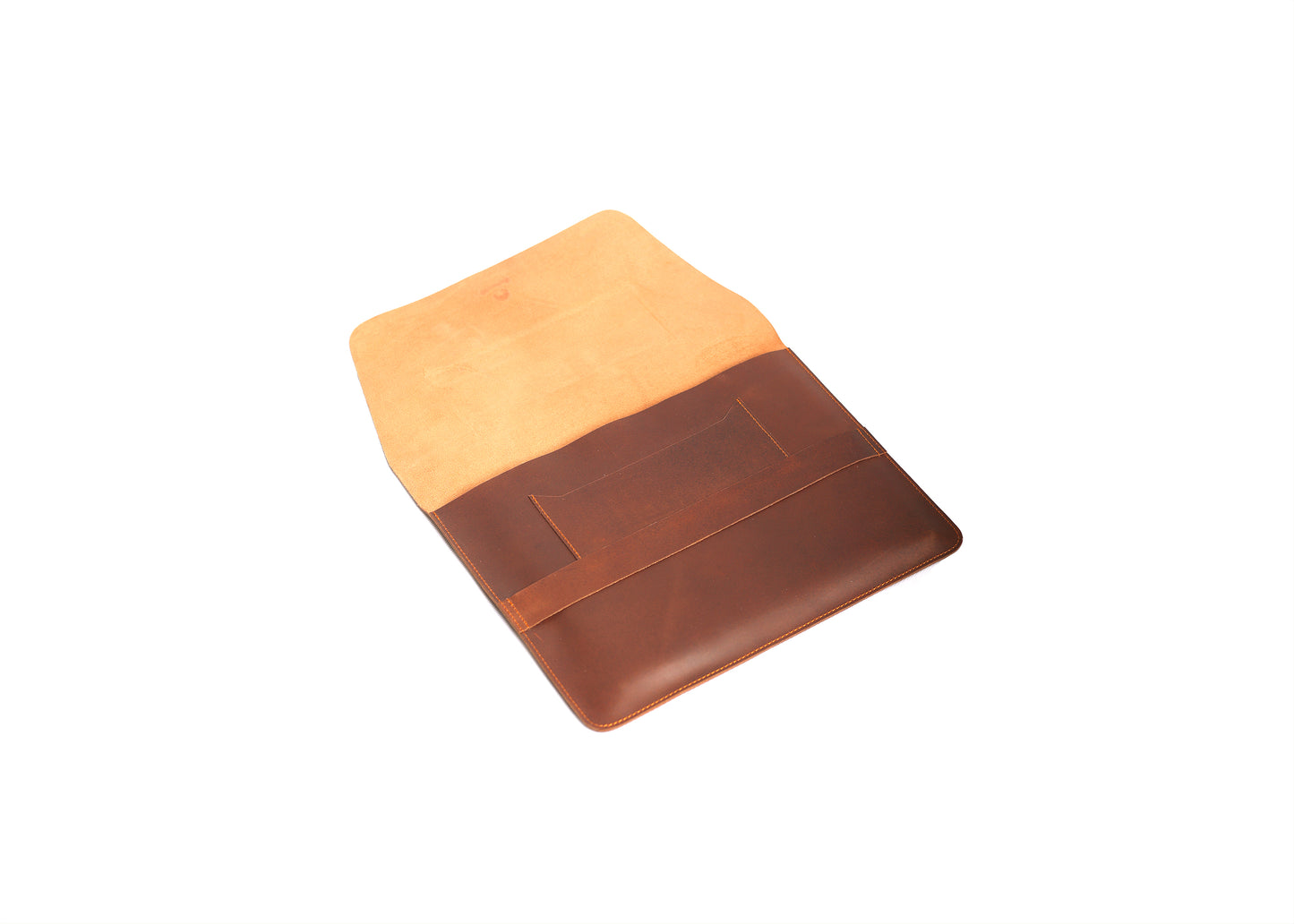 Laptop Leather Sleeve |Brown Color|