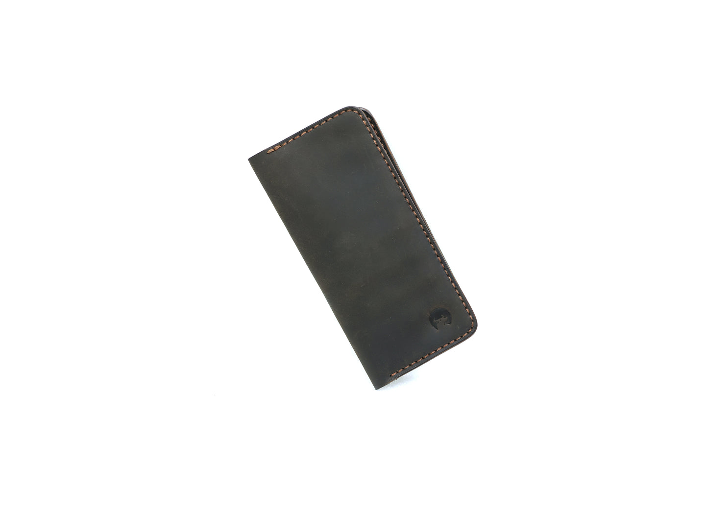 Black Leather long wallet