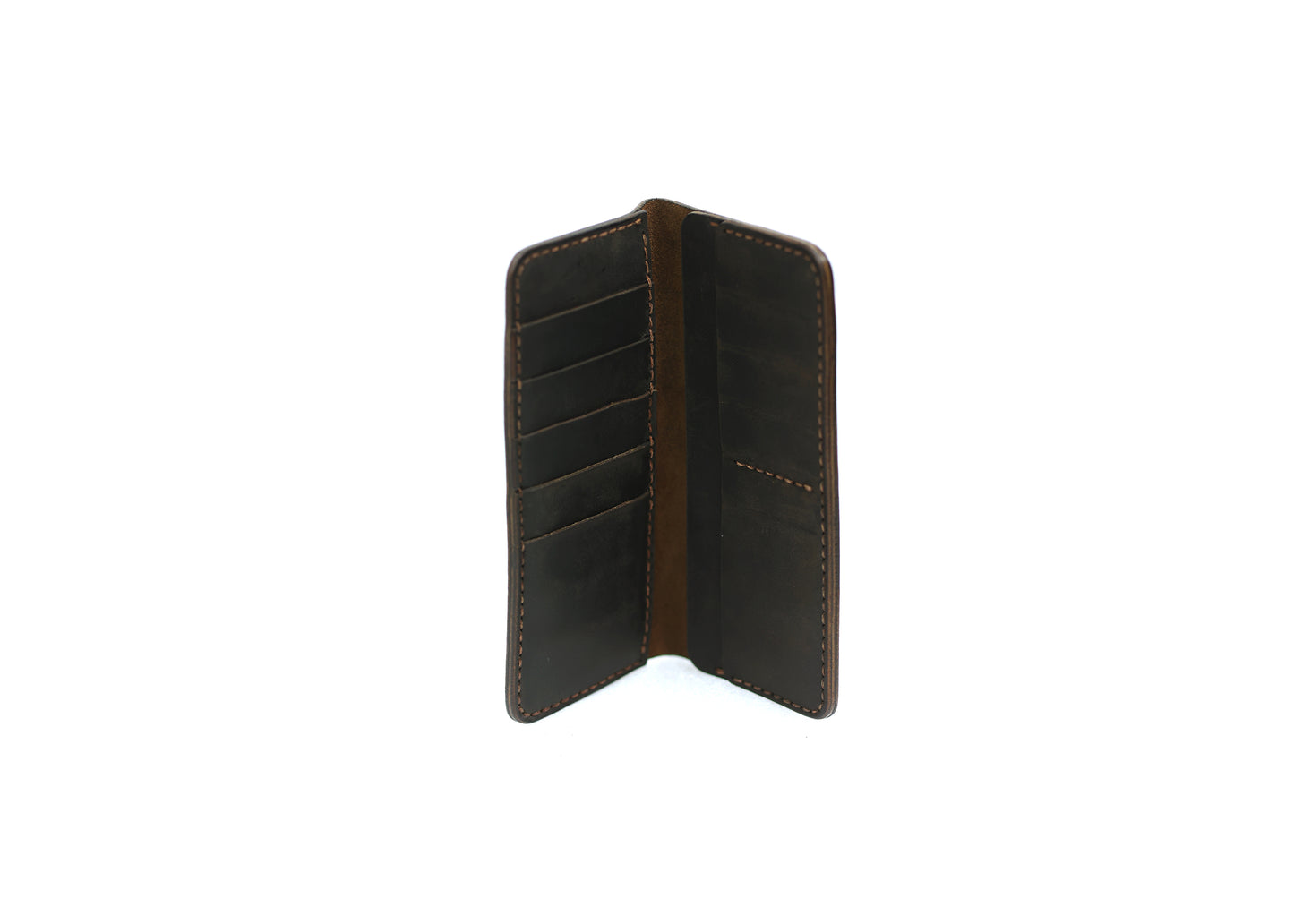 Black Leather long wallet