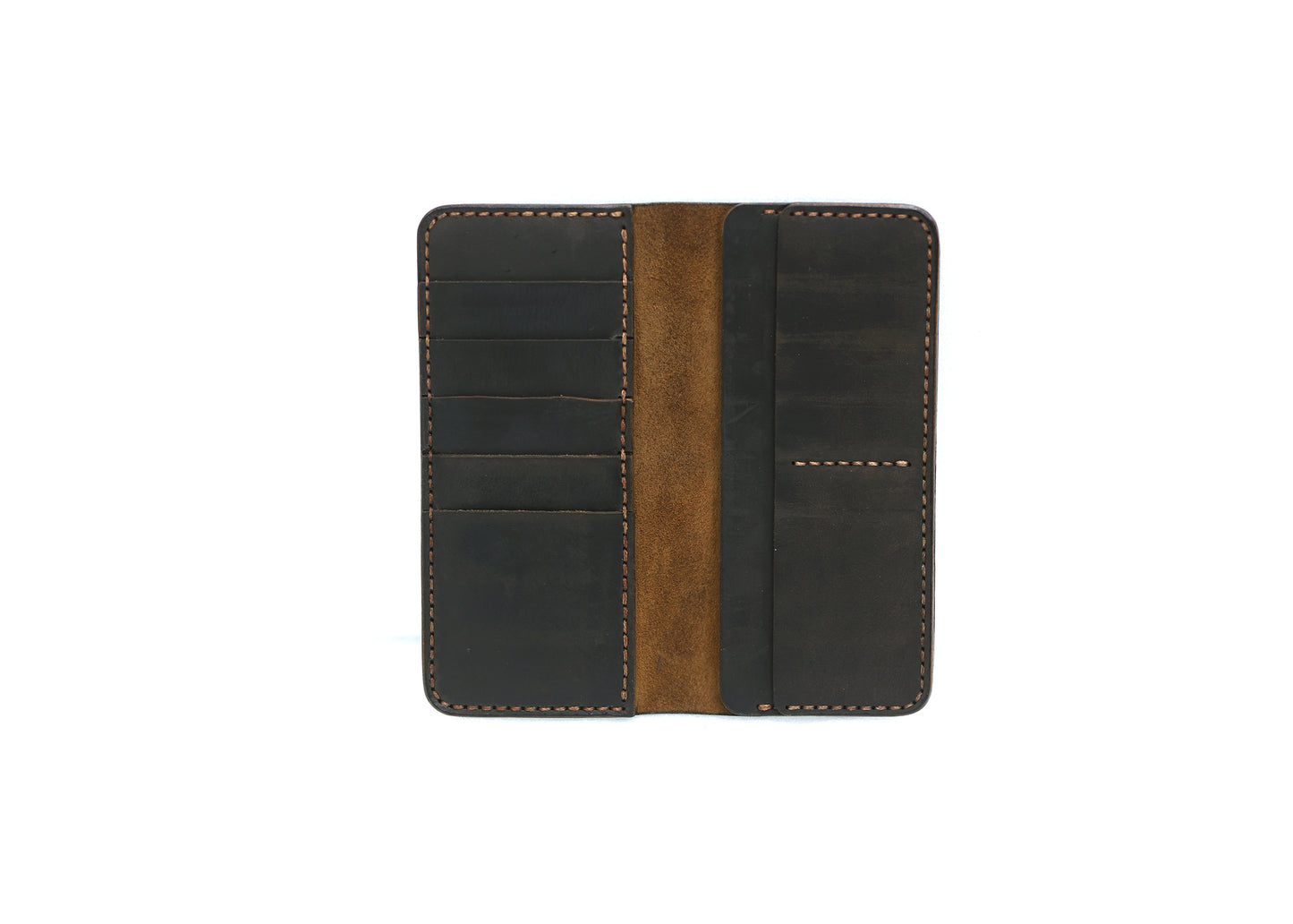 Black Leather long wallet