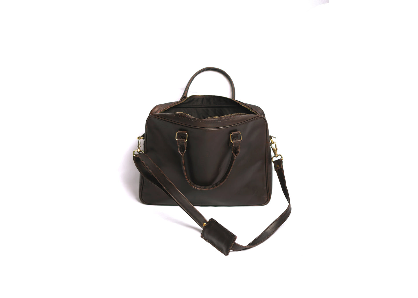 Laptop Business Leather Bag |Maroon Color|
