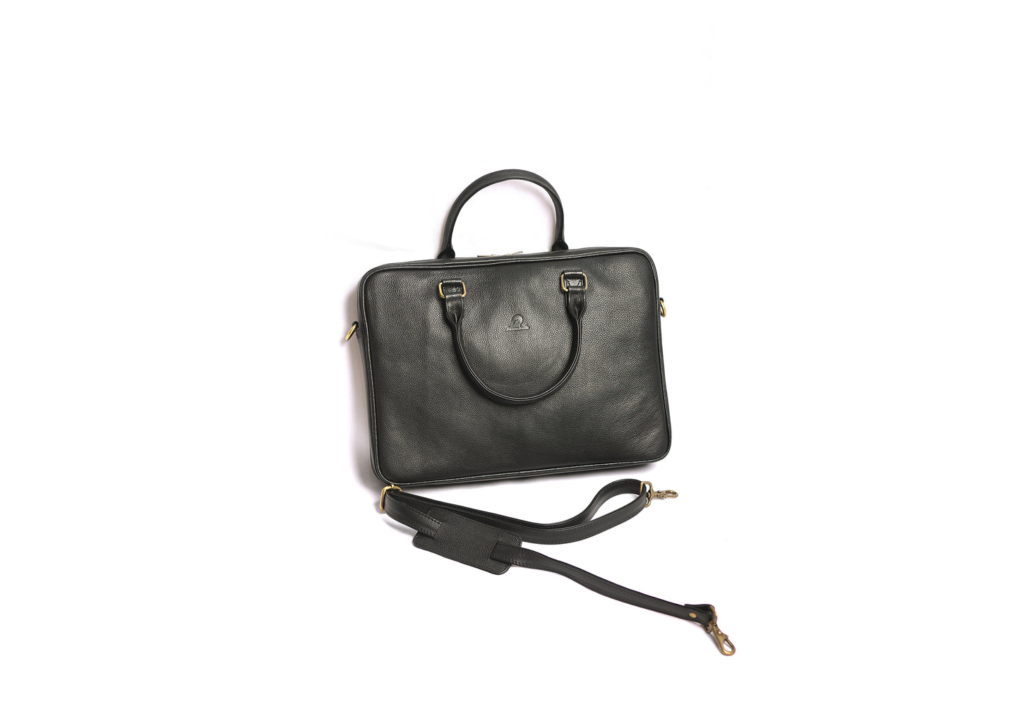 Laptop Business Leather Bag |Black Color|