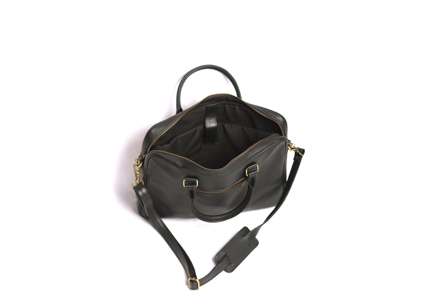 Laptop Business Leather Bag |Black Color|