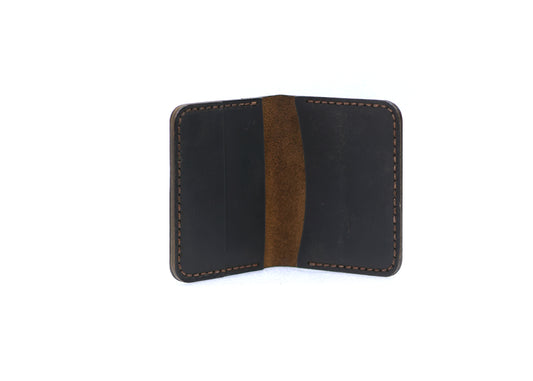 Black Leather bifold wallet