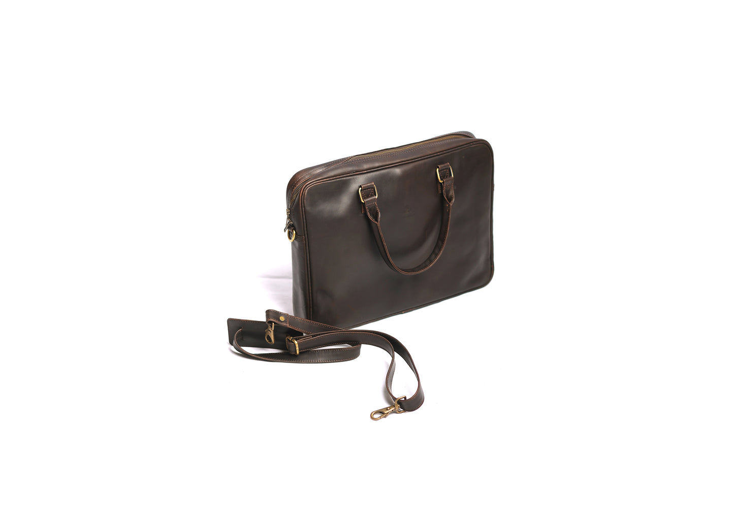 Laptop Business Leather Bag |Maroon Color|
